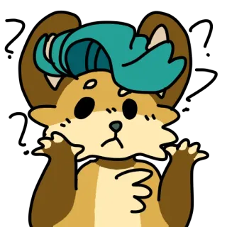 ❓ f7aad033 เฟอร์รี่, สัตว์, การ์ตูน, น่ารัก, สไตล์, ตัวละคร, สัตว์เลี้ยงลูกด้วยนม telegram sticker