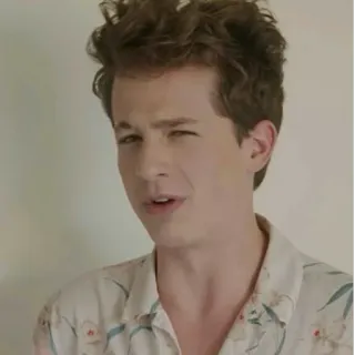 ✨ 27b8ff0e Charlie Puth persona, cantante, músico, retrato telegram sticker