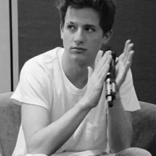 ✨ 2c673690 Charlie Puth cantante, compositor, famoso, músico telegram sticker