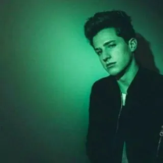 ✨ 4925dccc Charlie Puth celebridad, cantante, retrato, música, pop telegram sticker