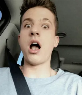 💙 6a985ab3 ปฏิกิริยา, ตกใจ, ประหลาดใจ, หน้า, สีหน้า whatsapp sticker