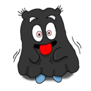 👻 ebda3422 Desenho animado, Monstro, Fofo, Engraçado, Adesivo telegram sticker