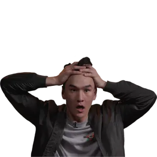 😮 cface95a terkejut, kejutan, heran, ekspresi, emosi whatsapp sticker