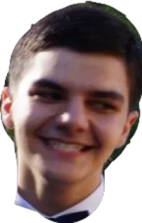 😬 05d563c2 personne, homme, sourire, portrait telegram sticker