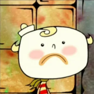 ☹️ 52d4bb14 Flapjack The Marvelous Misadventures of Flapjack Cartoon, Pfannkuchen, Figur, Traurig, Seemann, Animiert telegram sticker