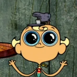 😇 59235955 Flapjack The Marvelous Misadventures of Flapjack Cartoon, Animiert, Flapjack, Figur, Die Marvelous Misadventures of Flapjack telegram sticker