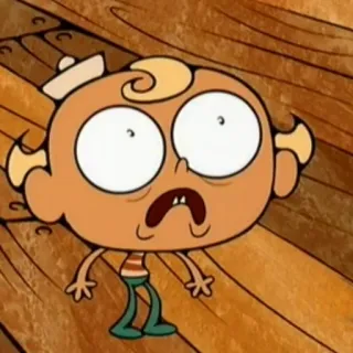 👀 5dd0793f Flapjack The Marvelous Misadventures of Flapjack Cartoon, Flapjack, lustig, Figur, Ausdruck telegram sticker