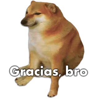 Cheems telegram stickers