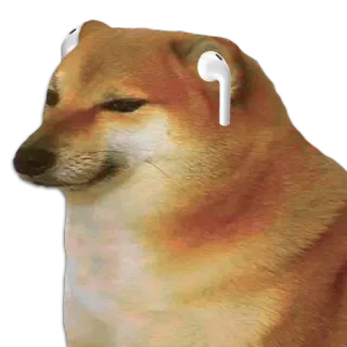 Cheems telegram stickers