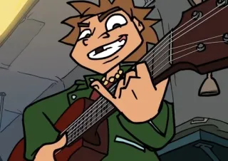 🎸 ada6765d 漫画, ギター, 音楽, アニメ telegram sticker