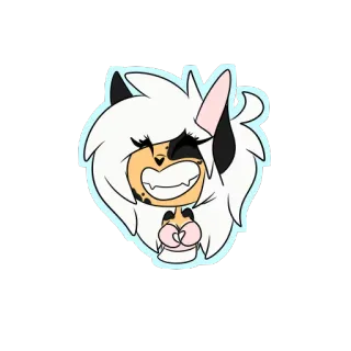 😁 a3c1e47e 卡通, 兽人, 动漫, 角色, 贴纸 telegram sticker