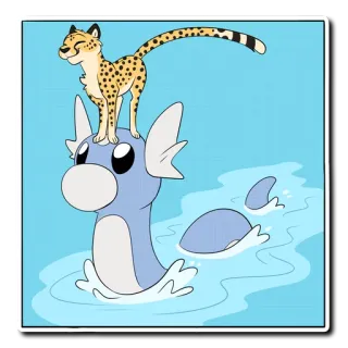 Cheetah telegram stickers