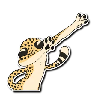 Cheetah whatsapp stickers