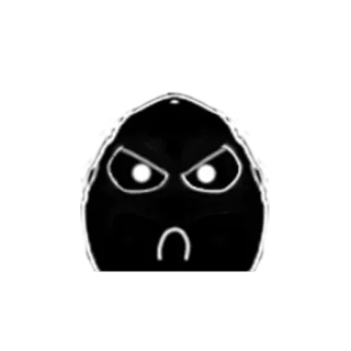 😭 098332dc wajah, topeng, karakter, kartun, emoticon telegram sticker