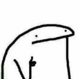 🌟 34fb7fee 卡通, 火柴人, 中指, 冒犯 telegram sticker