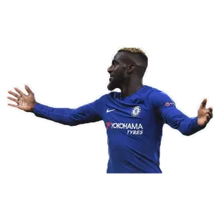 👐 0138c29c olahraga, sepak bola, football, atlet, chelsea, biru telegram sticker