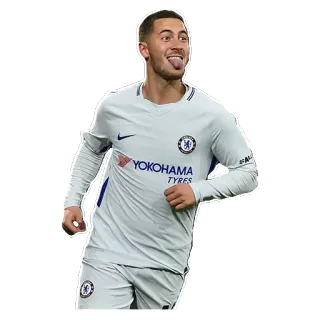 😛 7a16ce74 Eden Hazard sepak bola, atlet, olahraga, sepak bola, Hazard, Chelsea telegram sticker