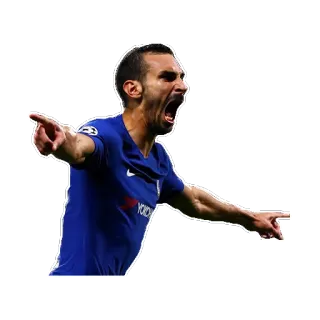 😤 b80c2357 sepak bola, olahraga, atlet, perayaan, menunjuk telegram sticker