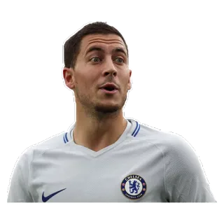 😕 d7006ba5 Eden Hazard sepak bola, pesepakbola, atlet, Chelsea, Hazard telegram sticker