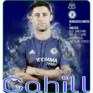 🙃 818f9a52 NEWCASTLE UNITED
V
CHELSEA
@ST.JAMES PARK
KICK OFF 17.30PM
26TH SEP 2015
LIVE ON SKY SPORTS 1
YOKOHAMA
TYRES
Cahill 足球, 体育, 切尔西, 纽卡斯尔联, 足球 whatsapp sticker