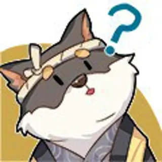 ❓ 24e86b15 kot, pytanie, myślenie, zmieszany whatsapp sticker