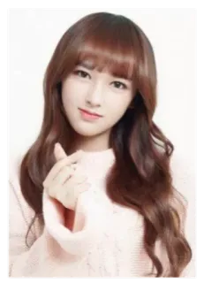 😍 5be5ea60 เกาหลี, เอเชีย, ผู้หญิง, หญิง, ภาพเหมือน, น่ารัก telegram sticker