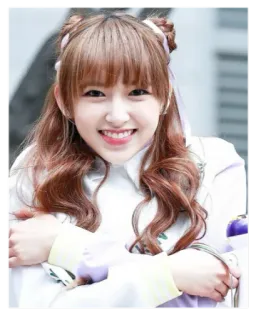 😁 8bd31219 ผู้หญิง, ภาพเหมือน, ยิ้ม, น่ารัก, มีความสุข, ผู้หญิง, ทรงผม telegram sticker