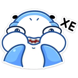 ☺️ 9cf2c5b3 XE 漫画, 可愛い, 面白い, 絵文字, 動物 telegram sticker