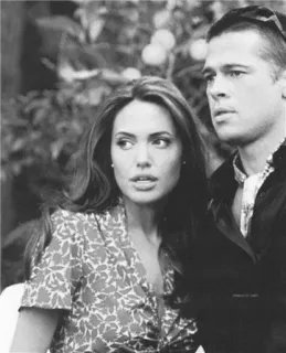 🤞 a4f2d72b カップル, 俳優, 白黒, ポートレート, 有名人 telegram sticker