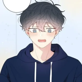 🐚 6c93c7f5 Anime, Uomo, Ragazzo, Cartone animato, Personaggio telegram sticker