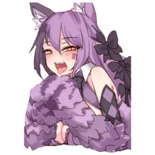 Чеширская кошка telegram stickers