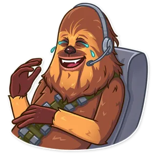 Chewbacca telegram stickers