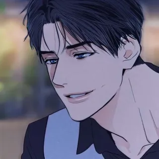 ☺️ 88c65daa người đàn ông, chân dung, anime, nghệ thuật, bản vẽ, hình minh họa telegram sticker