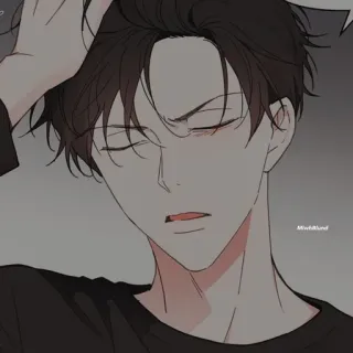 😑 ae81bc43 Anime, Manga, Nhân vật, Đàn ông, Bối rối, Buồn telegram sticker