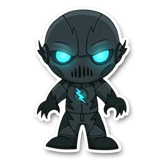 🔎 171981a0 Zoom Zoom, penjahat, speedster, DC Comics, superhero, Flash telegram sticker
