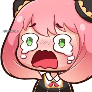 🥜 Anya Forger (@TodorokiShouto) telegram stickers