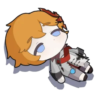 😔 ce5dae91 Tartaglia Genshin Impact Anime, Game, Genshin Impact, Chibi, Tartaglia telegram sticker