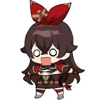 Chibi Genshin telegram stickers