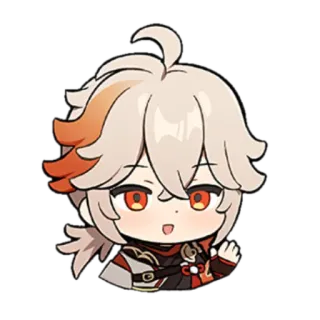 Chibi Genshin whatsapp stickers