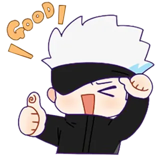 Chibi JJK [@TodorokiShouto] whatsapp stickers