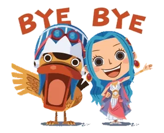 👋 4c045f3e BYE BYE ลาก่อน, การ์ตูน, บ๊ายบาย, การจากลา, อนิเมะ telegram sticker