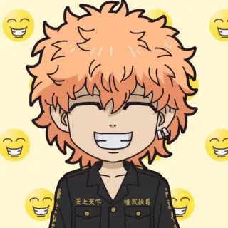 🎐 036fd28f 天上天下 唯我獨尊 anime, mangá, sorrindo, menino, japonês, desenho animado telegram sticker