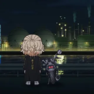 🎐 d0b5a3f9 Manjiro Sano Tokyo Revengers 東京卍會 Anime, Moto, Personagem, Mangá, Tokyo Revengers, Manjiro Sano, Gangue telegram sticker