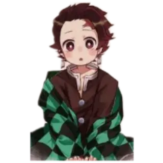 Chibi tanjiro whatsapp stickers