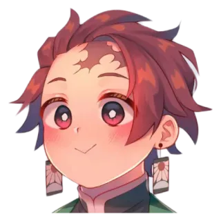 😊 dd5394fd Tanjiro Kamado Demon Slayer Anime, Manga, Demon Slayer, Tanjiro Kamado, Kartun, Karakter telegram sticker