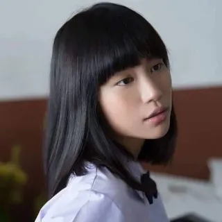 🔪 d8d360a0 wanita, gadis, potret, asia, remaja telegram sticker