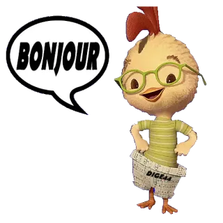 @STIKERFORALL 🇫🇷 CHICKEN LITTLE telegram stickers