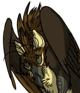 😞 b93bc371 動物, ワシ, 鳥, ファンタジー telegram sticker