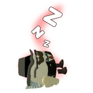 😴 7f0ced95 ZZZ sen, śpiący, wyczerpany, zmęczony, zzz telegram sticker