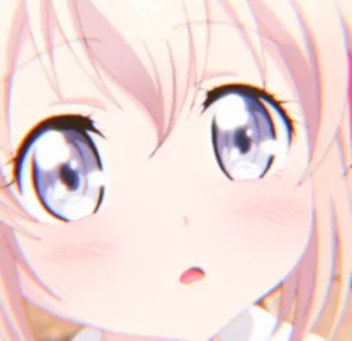 🥺 140abfbd anime, gadis, imut, wajah, potret, gadis anime telegram sticker